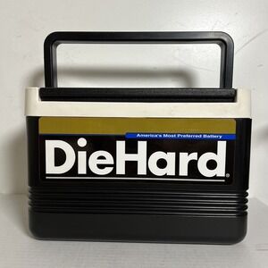 Igloo DieHard Battery Small Cooler Lunch Box Ice Chest Vintage